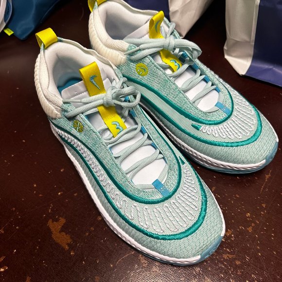 Nike Mens Jade Ice White Cosmic Unity 3 DV2757-300 Basketball Shoes Size US 11 - Picture 2 of 6